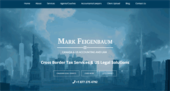 Desktop Screenshot of feigenbaumlaw.com